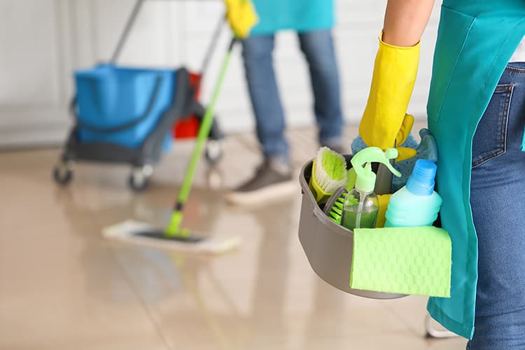 Post-construction final clean services